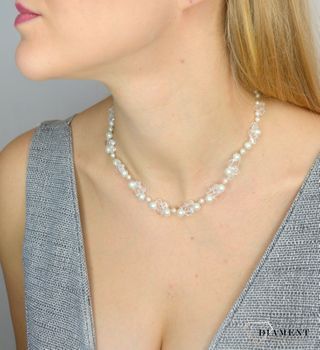 Naszyjnik Swarovski element z perłami syntetycznymi NR 563 wykonana ze srebra próby 925 oraz (3).JPG